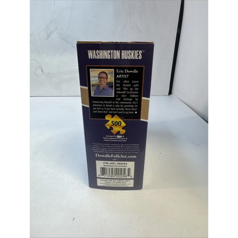 🏈NEW🏈‎ DOWDLE 500-Piece  16x20 Jigsaw Puzzle WASHINGTON HUSKIES™ Football